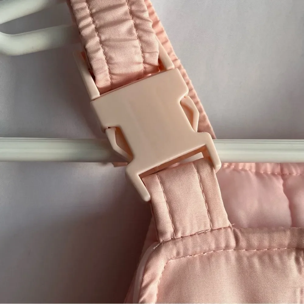 Carter's Light Pink Ski Bib